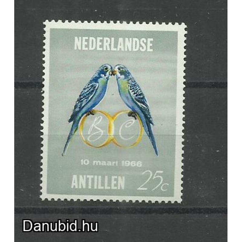 1966.- Holland Antillák - MNH/** - Papagáj - királyi esküvői madarak