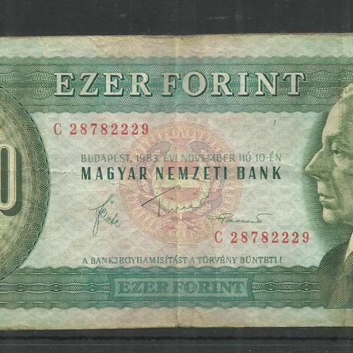 1983. - 1000 forint - C - sorozat ... - 2229 - Bartók