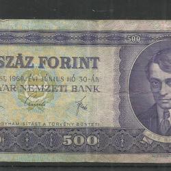 1969.- 500 forint - E sorozat - használt - 060604