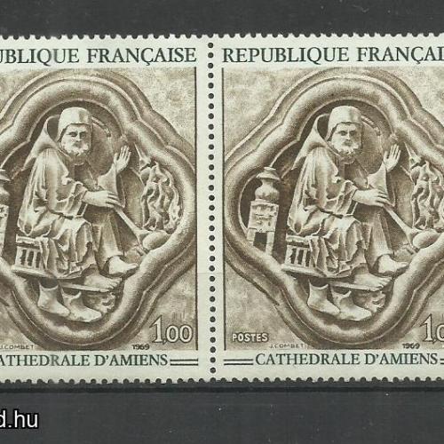 1969.- Franciaország - MNH/** - Amiens-i katedrális, dombormű