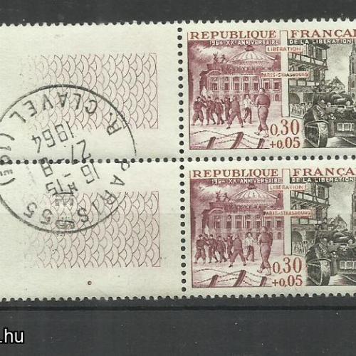 1964.- Franciaország - MNH/** - 20 éve szabadult fel – Párizs