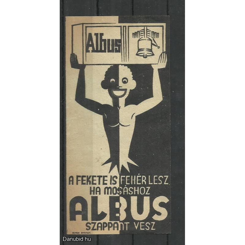1920.-  1 db számolócédula - Albus sszappan