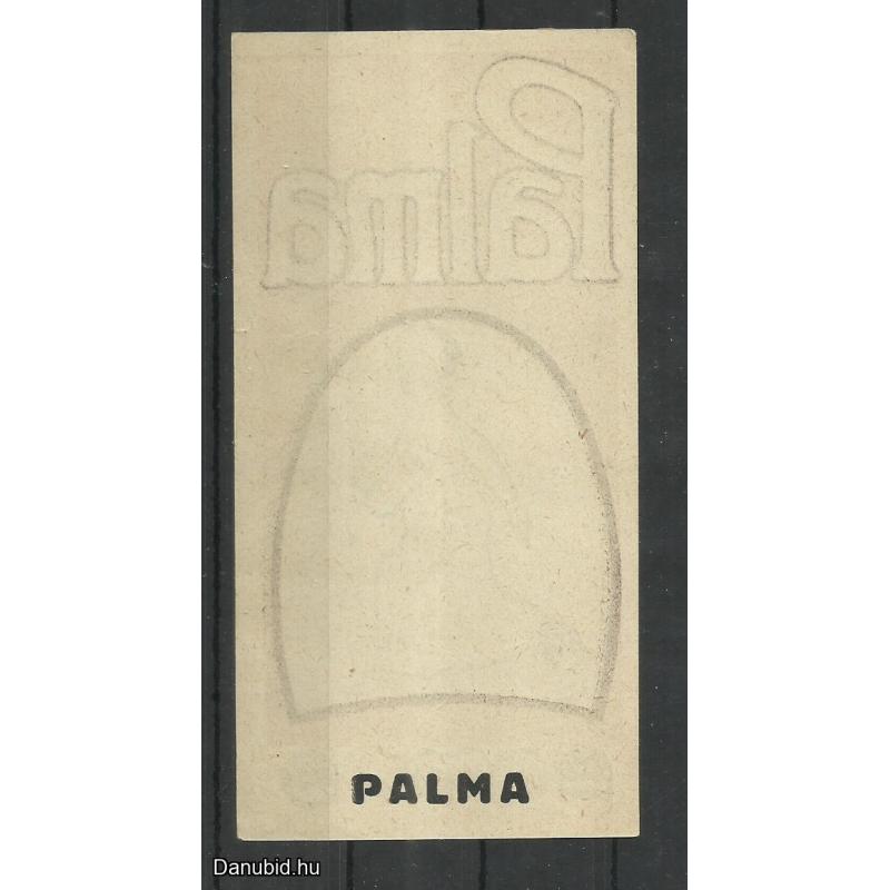 1920.-  1 db számolócédula - Palma -IV