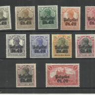 1916.- Németország - Első Világháború  megszállás Baltikum