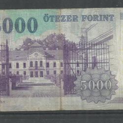 2008.- 5000 forint - használt állapot - BA - 776