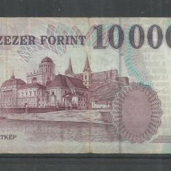 2001.- 10000 forint - használt állapot