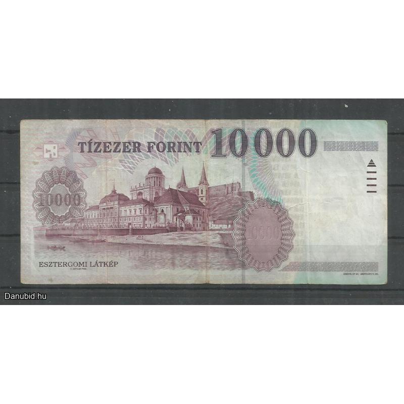2001.- 10000 forint - használt állapot