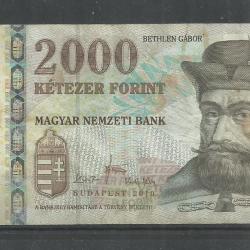 2010.- 2000 forint - használt állapot - Bethlen Gábor