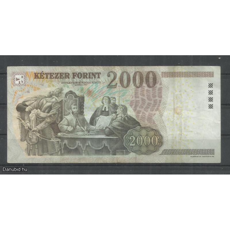 2010.- 2000 forint - használt állapot - Bethlen Gábor