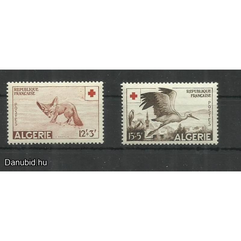 1957.- Franciaország - MNH/** - Vöröskereszt -2 db - Algéria