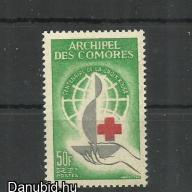 1963.- Comorre szlgetek - MNH/** - A vöröskereszt centenáriuma