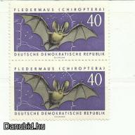 1976.- DDR - NDK - Németország - MNH/** - denevér pár