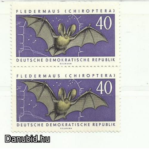 1976.- DDR - NDK - Németország - MNH/** - denevér pár