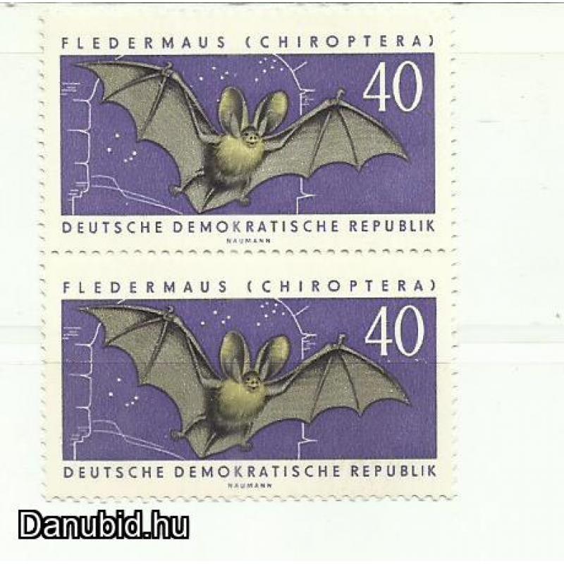 1976.- DDR - NDK - Németország - MNH/** - denevér pár