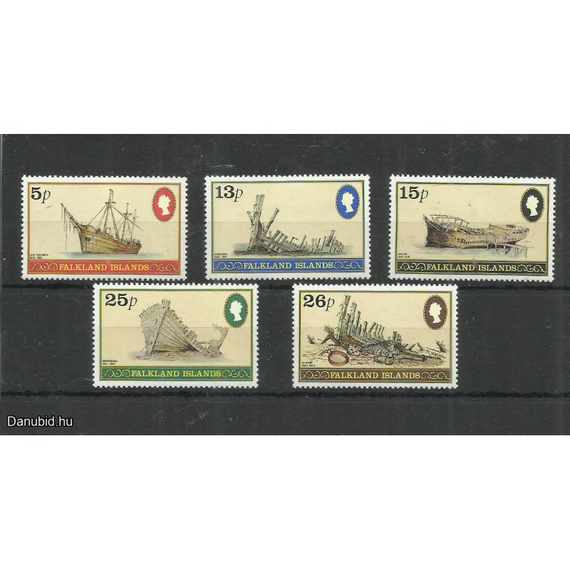 1982.-Falkland szigetek - MNH/** - Hajóroncs sor -