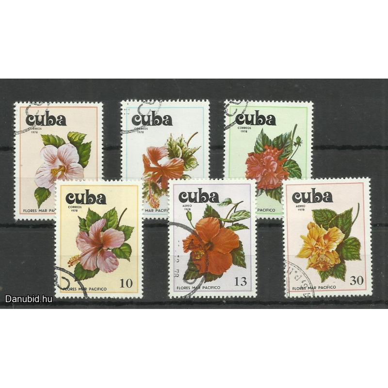 1978.- Kuba -Cuba -MNH/**- Csendes-óceáni virágok  sor