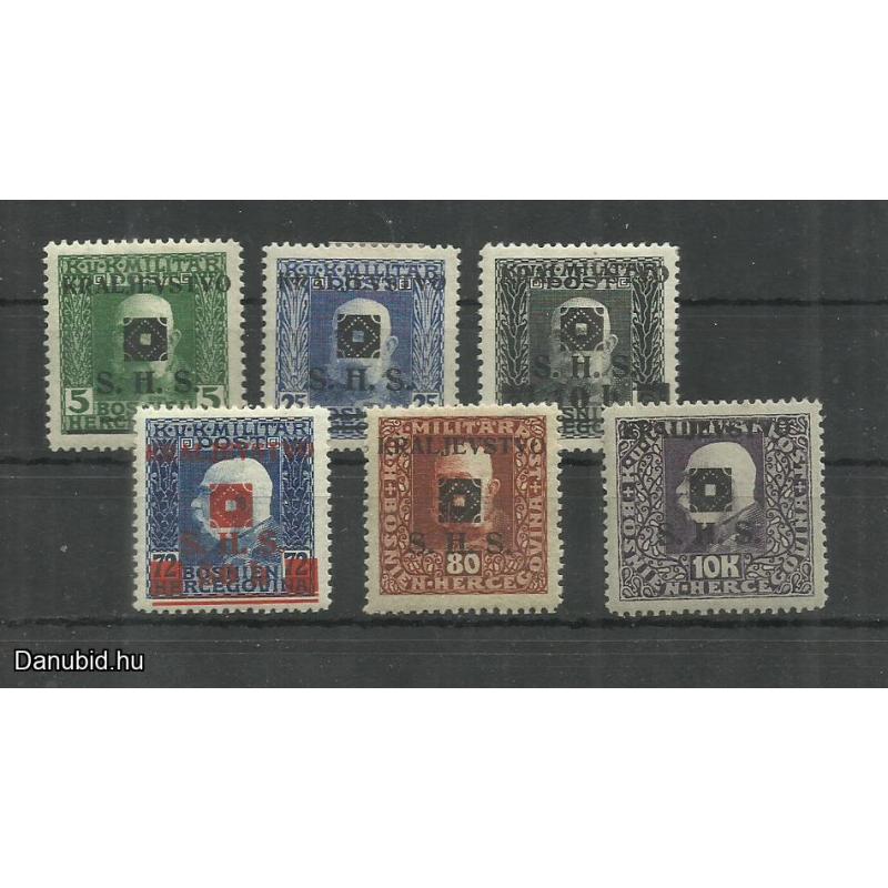 1919.- Bosznia Hercegovina - MNH/** - felülnyomott - S.H.S.