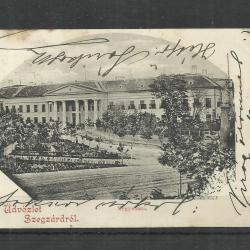 1900.-Üdvözlet Szegzárdról/Szekszárd/ - futott képeslap