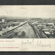 1904.-Üdvözlet Eperjes - futott képeslap