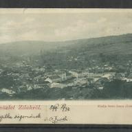 1899.-Üdvözlet Zilahról - futott képeslap