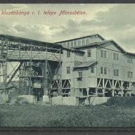 1909. - Egercsehi -nem  futott -képeslap - kőszénbánya
