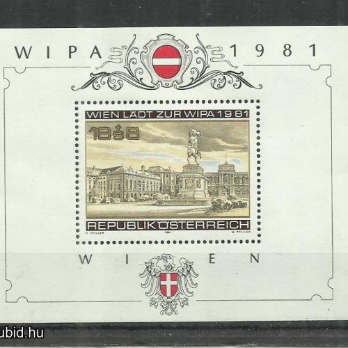 1981.-Ausztria - MNH/** - blokk - WIPA