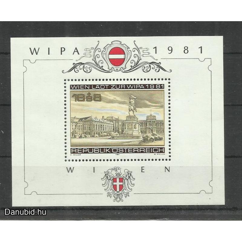 1981.-Ausztria - MNH/** - blokk - WIPA