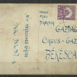 1926.- Cirkusz - fénykép Gazdag cirkusz - Békéscsaba