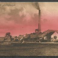 1920. - Kerecsend - nem  futott -képeslap - gőztéglagyár -I