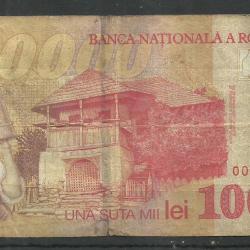 1998.- Románia- 100000 lei -használt