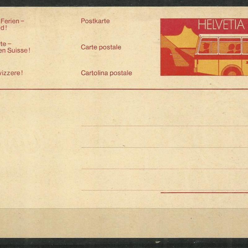 Helvetia - Svájc - levelezőlap