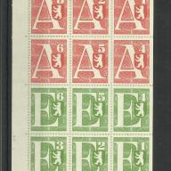 1965.- Németország - bélyegfüzet - MNH/** - Csomagbélyeg