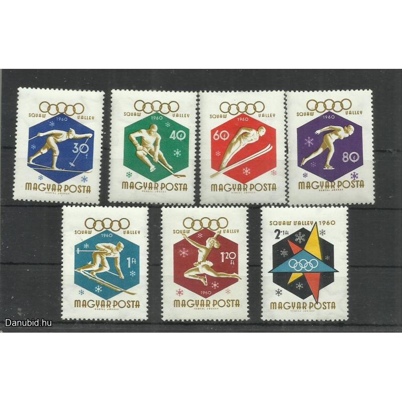 1960.- Magyar - MNH/** - Téli Olimpia -  Squaw Valley