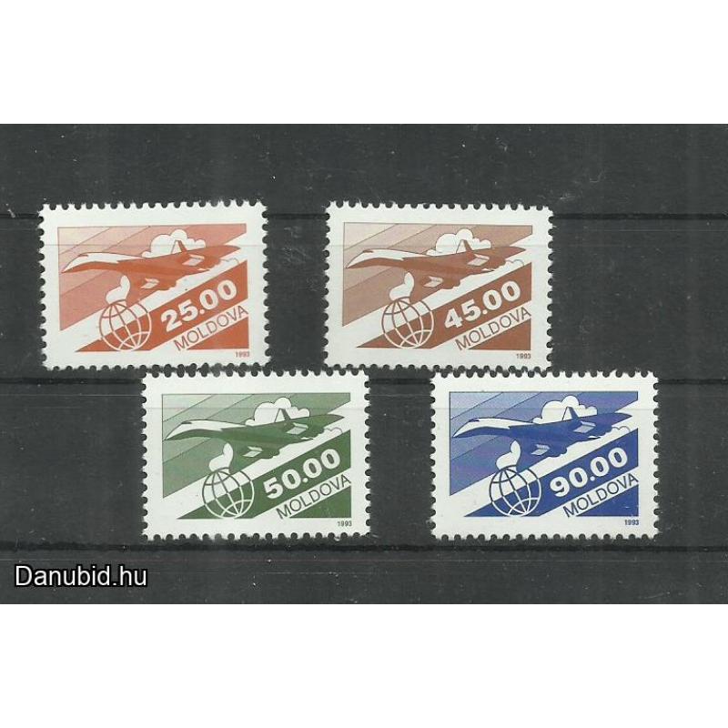 1992 - 1993.- Moldova - MNH/** - TU -144 -légi posta.