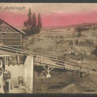 1920. - Kerecsend - nem  futott -képeslap - gőztéglagyár