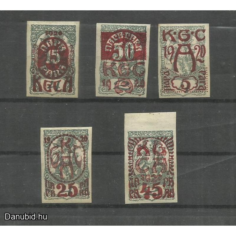 1920.- Szlovénia - MNH/** - Felülnyomott S.H.S. - Ljubljana - RRR