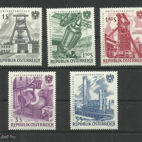 1961.- Ausztria - MNH/** - 15 éves az államosított vállalkozások