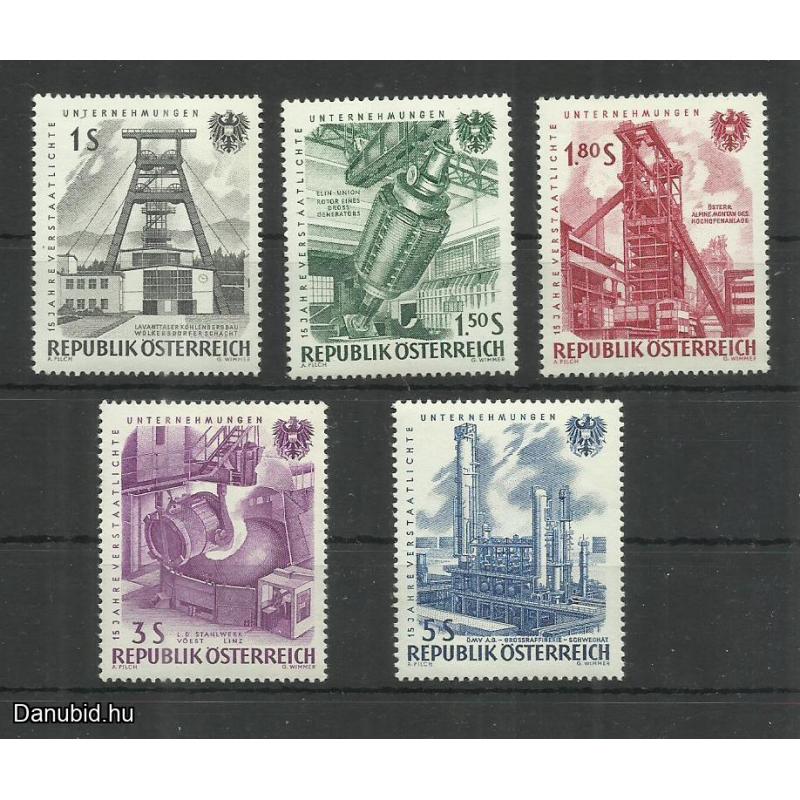 1961.- Ausztria - MNH/** - 15 éves az államosított vállalkozások