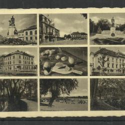 1942.- Makó - részletek - képeslap