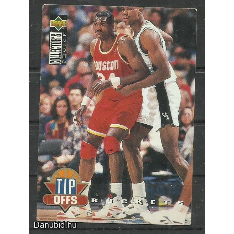 1994-95.- Kosárlabda - Hakeem Olajuwon - gyűjthető kártya