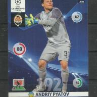 2014 - 2015.- Andriy Pyatov - FC Shakhtar Donetsk - gyűjthető kártya