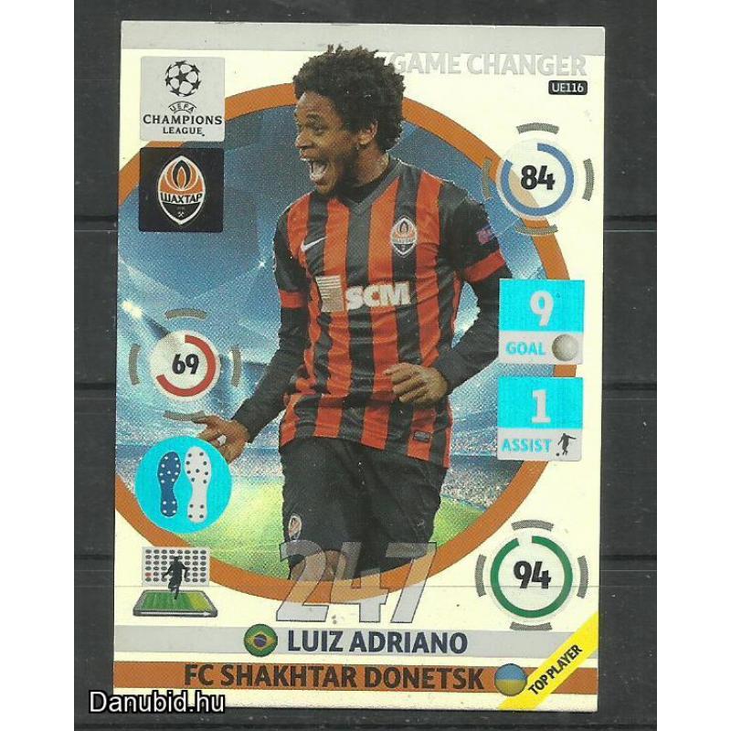 2014 - 2015.- Luiz Adriano - FC Shakhtar Donetsk - gyűjthető kártya