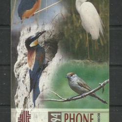1994.- Védett madarak - Magyar Telefonkártya - Kanalasgém