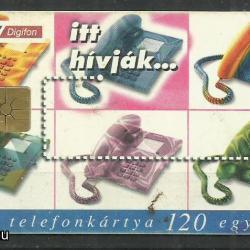 1998.- MATÁV - Magyar Telefonkártya - itt hívják ... itt csörög