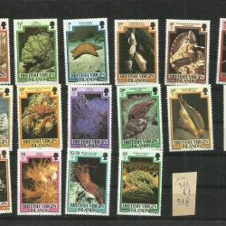 1979–80.-  Brit Virgin-szigetek - MNH/** - Tengeri élővilág