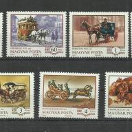 1977.- Magyar kocsi története sor - MNH/**