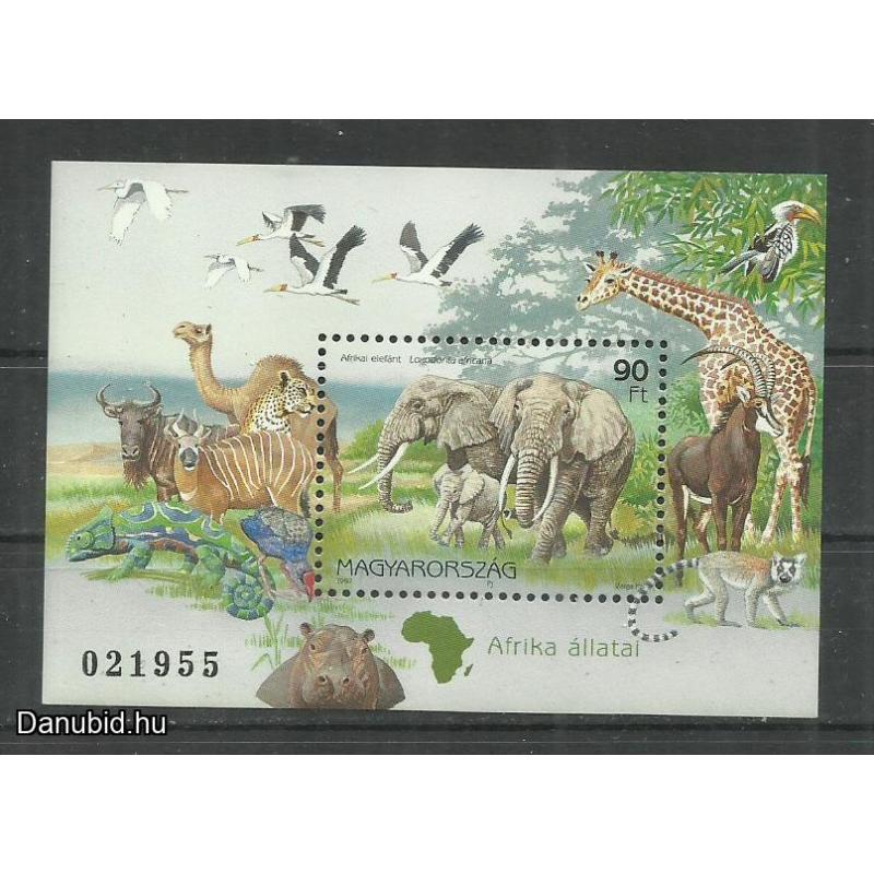1997.-  Földrészek állatai -  MNH/** - Afrika - blokk