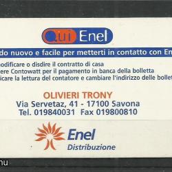 Olaszország - Lira - Euró átváltó kártya