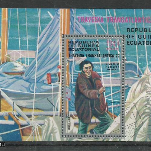 1972.- Egyenlítői-Guinea- blokk - MNH/** - Transzatlanti átkelés