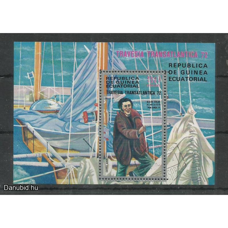 1972.- Egyenlítői-Guinea- blokk - MNH/** - Transzatlanti átkelés